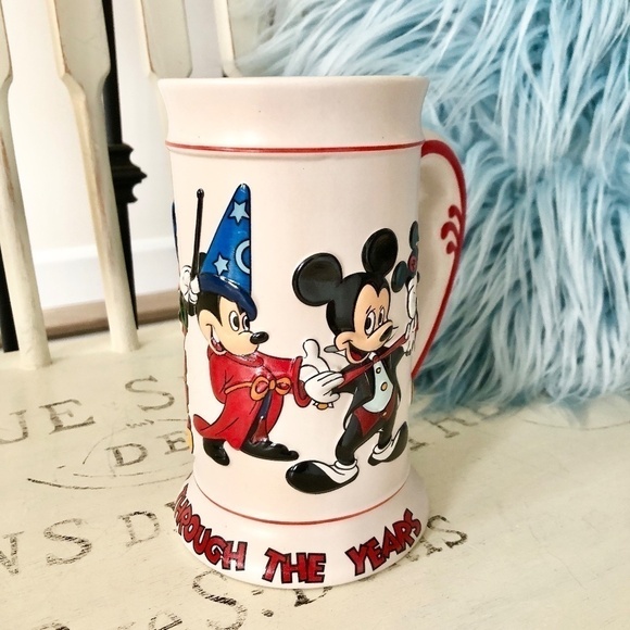 Disney, Mickey Mouse, Mug, Stein, Mickey Through The Years, Tankard, Beer Mug - Picture 4 of 12